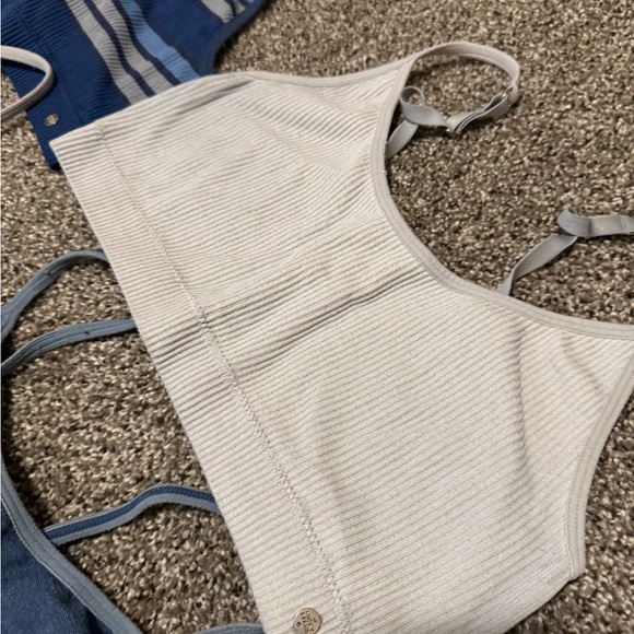 Lucky Brand Blue and White Bra Set - Picture 2 of 5